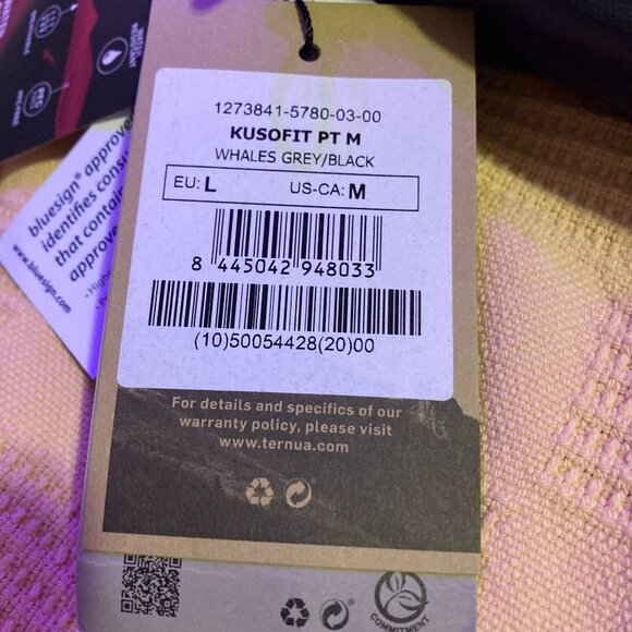 Ternua Kusofit Pants - Men's Medium Hiking Pants - Picture 5 of 6